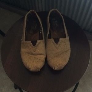 Toms burlap loafers